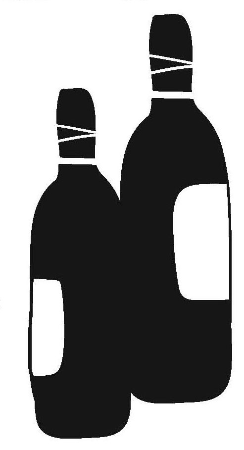 wine bottles