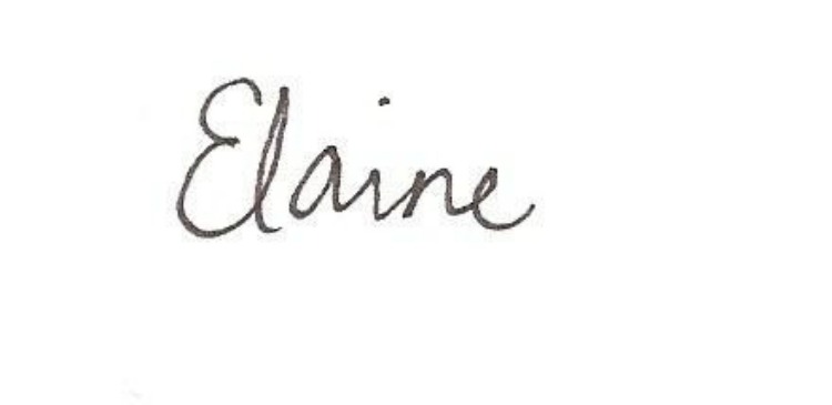 elainewildersignature