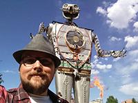 Mark Barnett robot photo