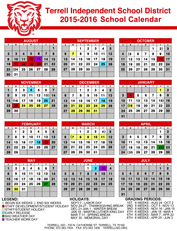 Kaufman Isd Calendar Customize And Print Kaufman Isd Calendar Customize And Print