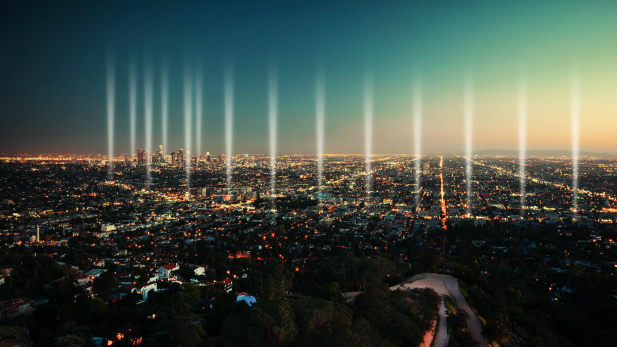  ASICS is lighting up every mile of the LA Marathon on Friday night.