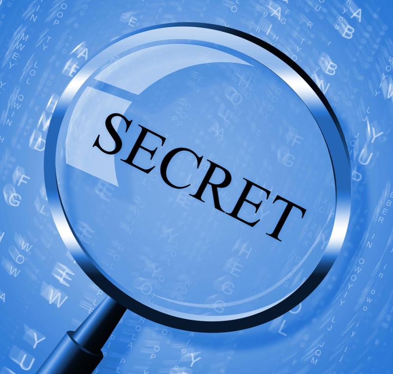 Secret Magnifier Representing Confidential Secretly And Searching