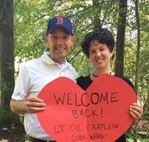 Pastor Chris Webb and his wife, Janine