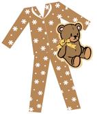 PJs and Teddy Bear