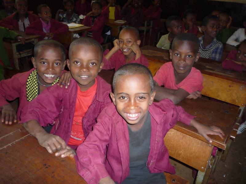 Ethiopia classroom