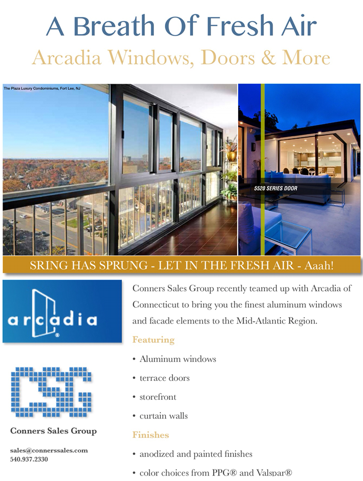 CSG represents Arcadia windows announcement 