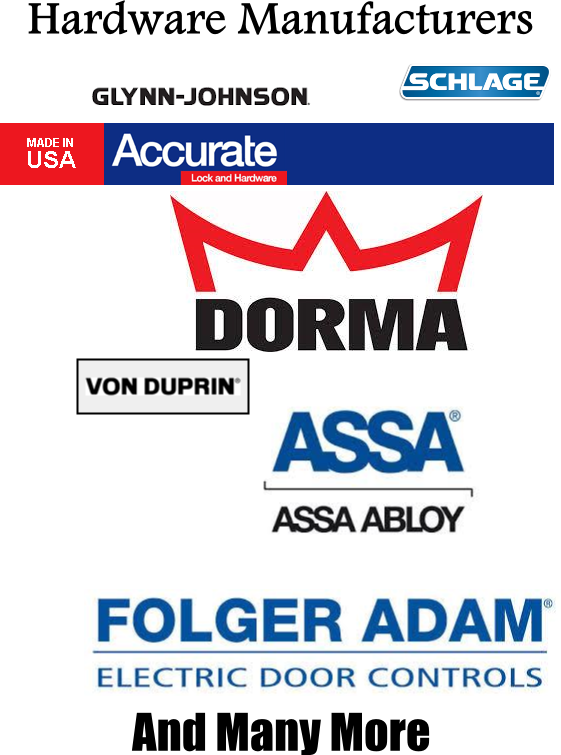 hardware manufacturers logos