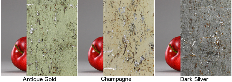 Bentheim Urban Elements champagne, darksilver and antique gold