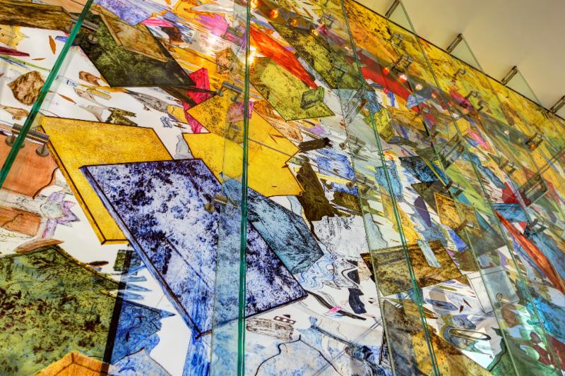 Courthouse Art Wall Sentech project