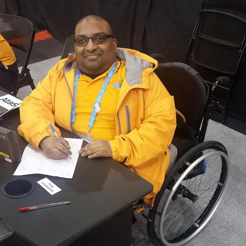 Volunteered @ ParaPanAm Games in Toronto