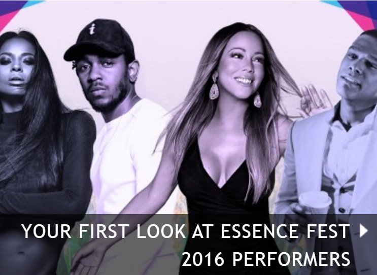 ESSENCE Festival 2016_Performers First Look