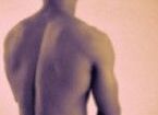 A man's bare back