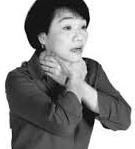 Woman choking