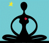 Graphic of a woman sitting