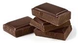 Chunks of dark chocolate