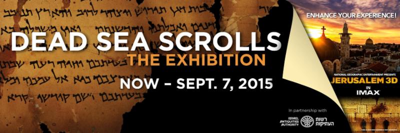 Dead Sea Scrolls at the California Science Center