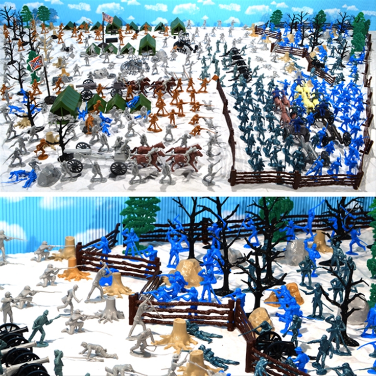 SuperDeluxe Marx Civil War Playset