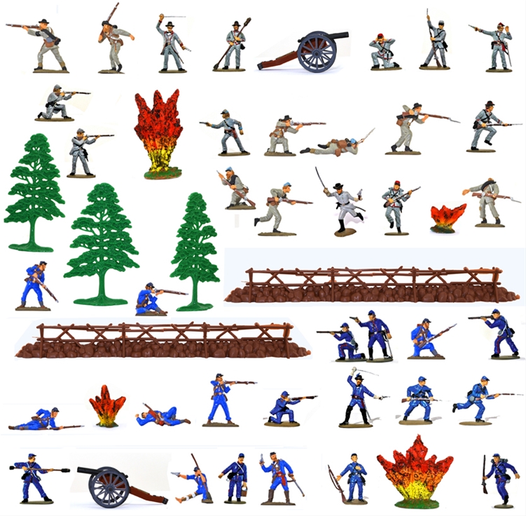 HandPainted Pickett's Charge Playset