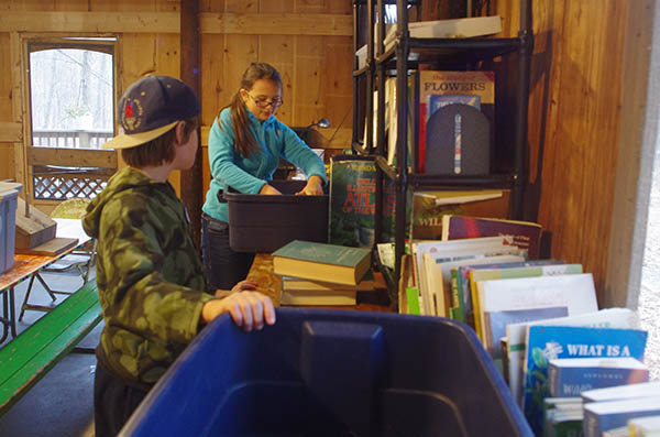 Packing up Cove