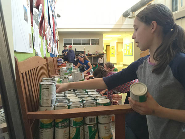 Sorting food