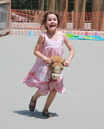 Kate pony ride