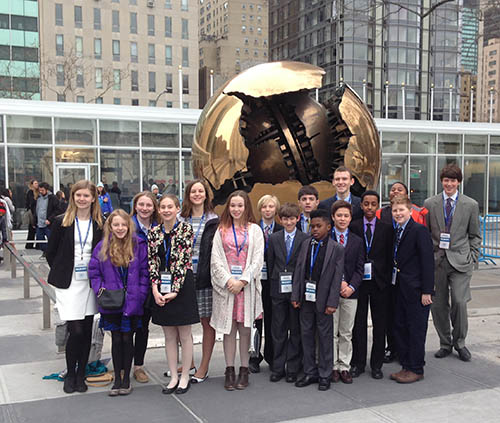 Model UN group