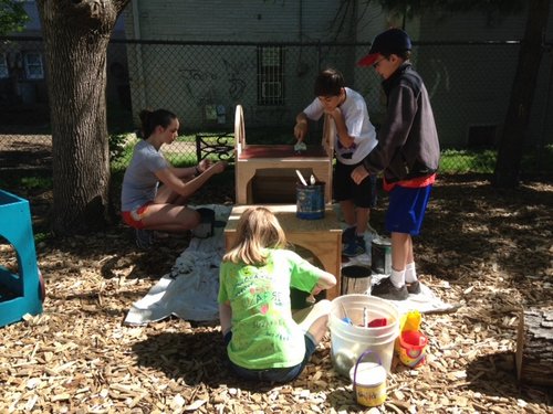 Painting slide