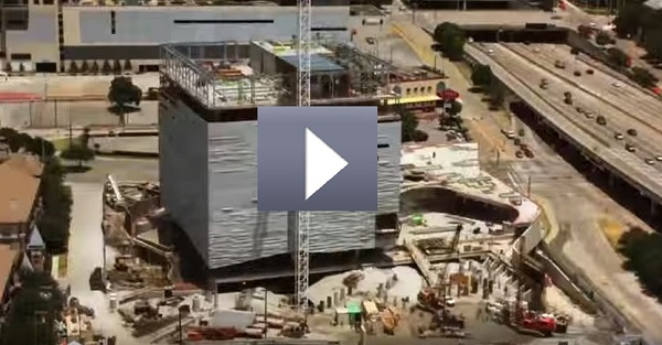 Building being constructed