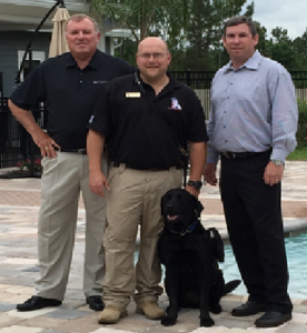 Employees with service dog