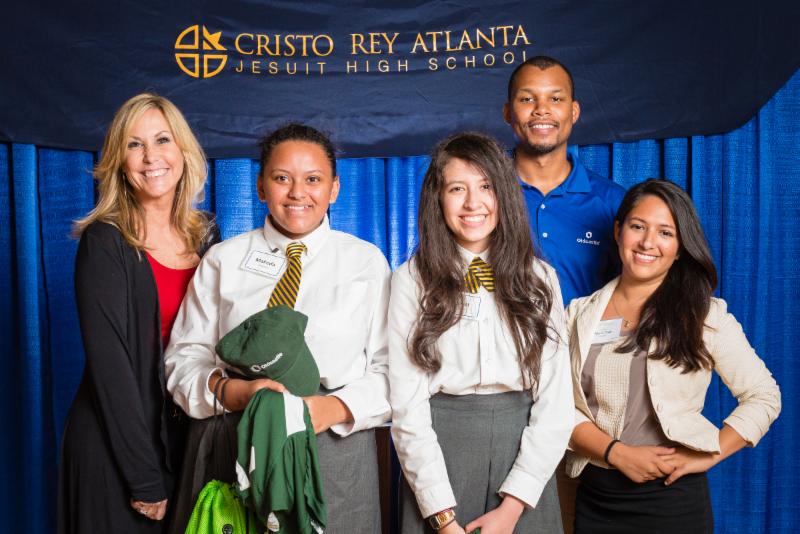 Students at Draft Day