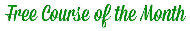 Free Course of the Month