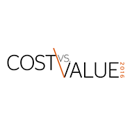 cost vs value logo