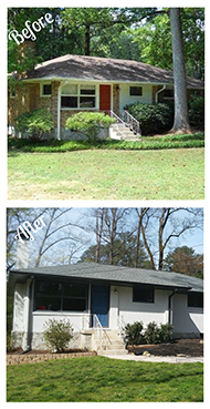 before after house renovation