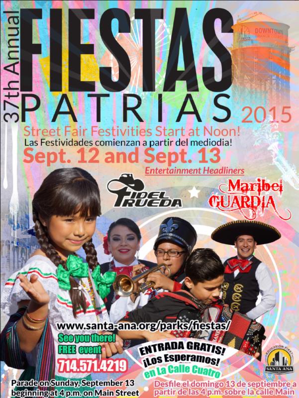 Get a booth at the Santa Ana Fiestas Patrias this year!