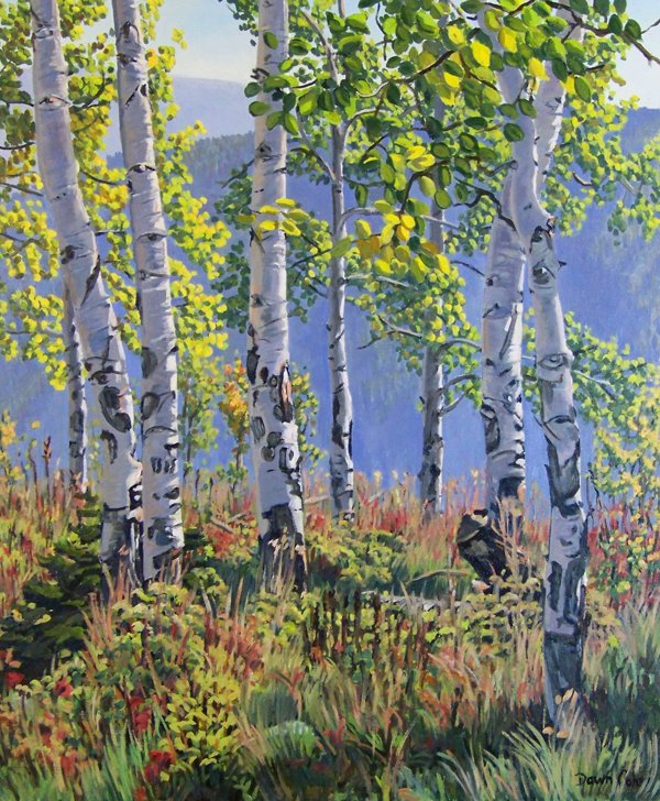 Dawn Cohen, Early Morning Aspen