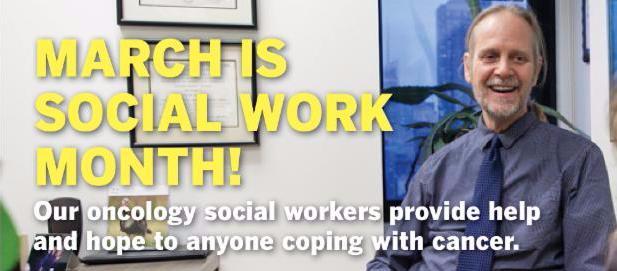 March 2016 E News Celebrating Oncology Social Workers 