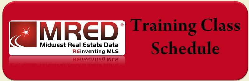 MRED Training Class Schedule