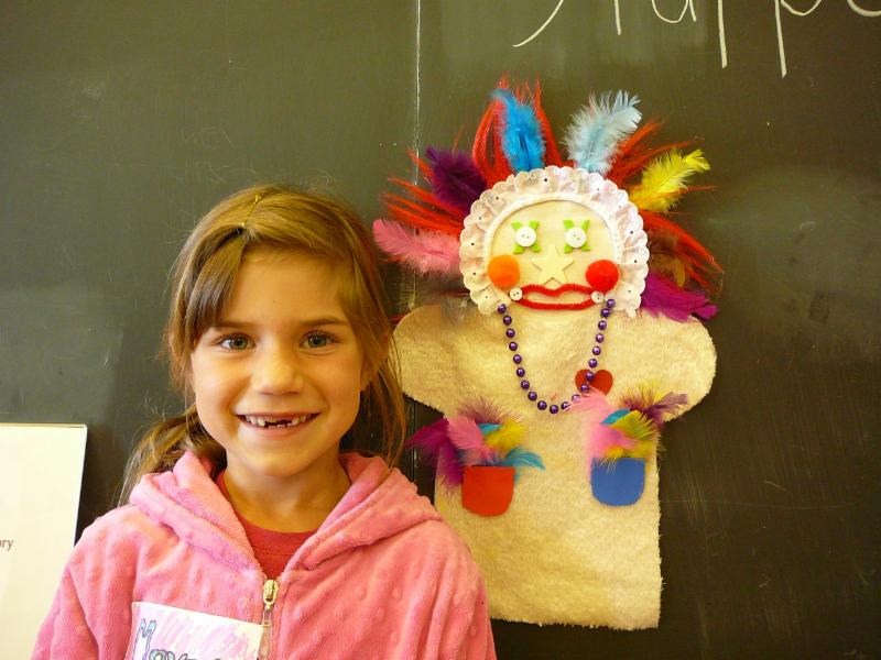 handmade puppet