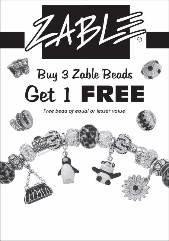 Zable Buy Three Get One Free