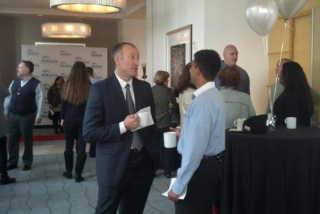 Larry Imwalle & Rohan Ramnathkar at Dec 4 Event