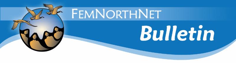 FemNorthNet Bulletin header