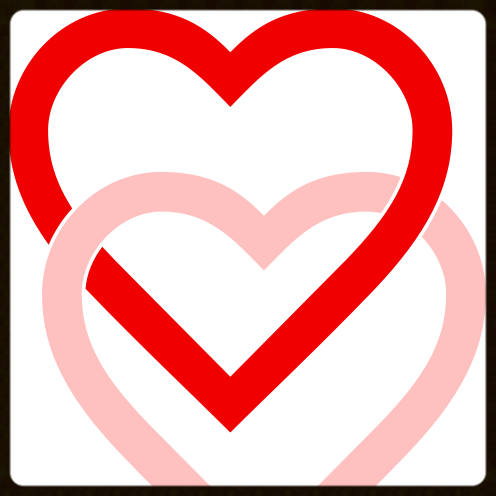 Hearts-Two-Hearts-Red-Pink