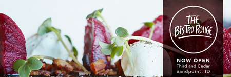 The Bistro Rouge at Pend d'Oreille Winery in Sandpoint