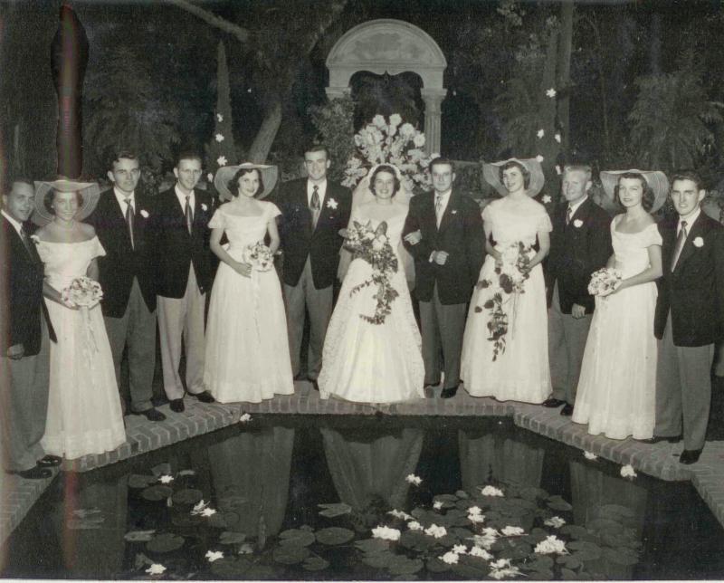 KayPorter'sWeddingParty1949