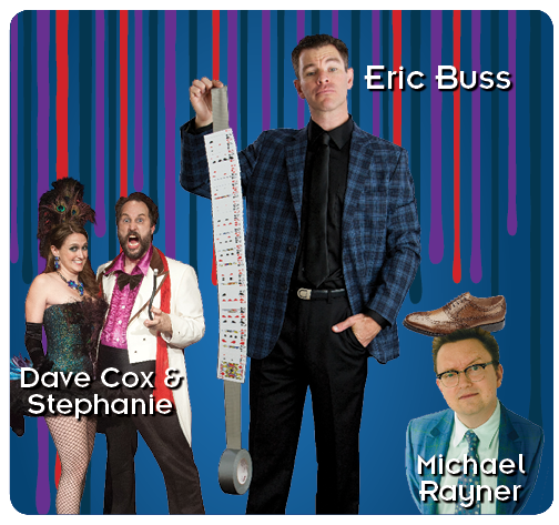 Eric Buss, Dave Cox & Stephanie, and Michael Rayner