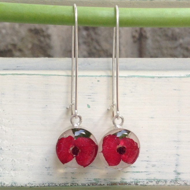 Fresh Flower earrings
