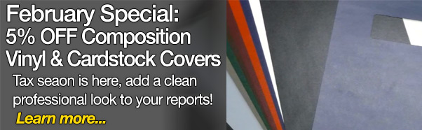 CFS Feb 2015 Special - save 5 percent on covers