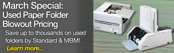 Save on used paper folders