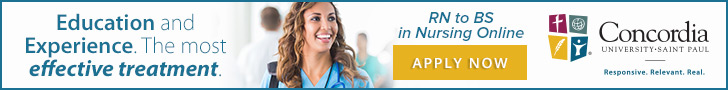 Education and Experience. The most effective treatment. Concordia University. RN to BS in Nursing Online.