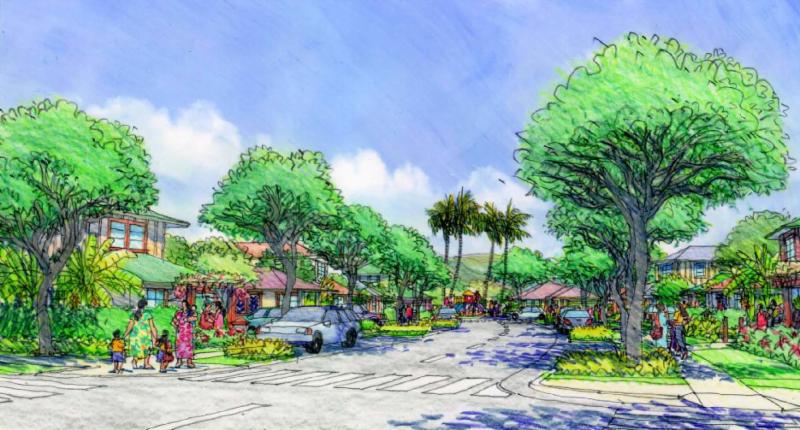 Conceptual Rendering of Laie-Malaekahana Housing